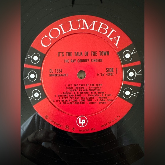 It’s The Talk Of The Town (CL 1334) & ‘s Marvelous (CL 1074) Ray Conniff Vintage - Picture 9 of 9